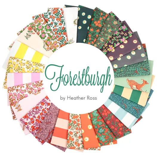 Forestburgh fabric collection by Heather Ross for Windham