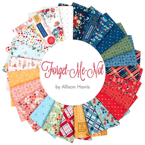 Forget-Me-Not fabric collection by Allison Harris for Windham
