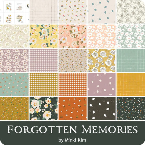 Forgotten Memories fabric collection by Minki Kim for Riley Blake