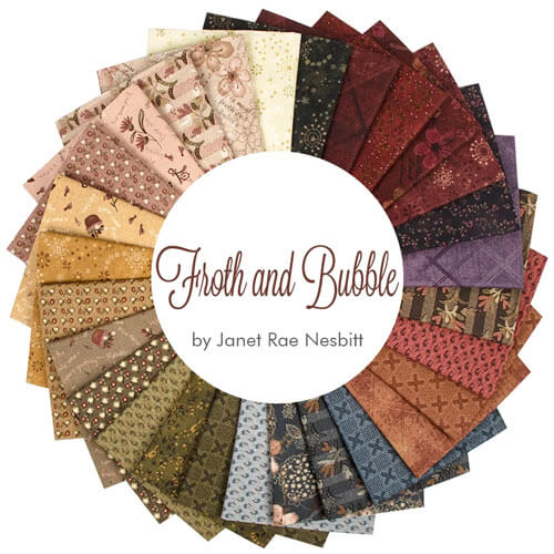 Froth and Bubble fabric collection by Janet Rae Nesbitt for Henry Glass