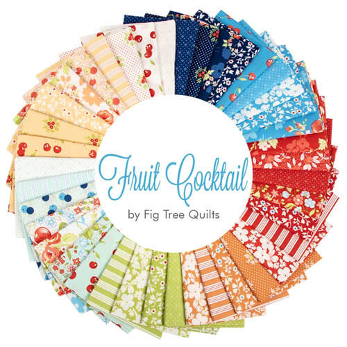 Fruit Cocktail fabric collection by Fig Tree Quilts for Moda