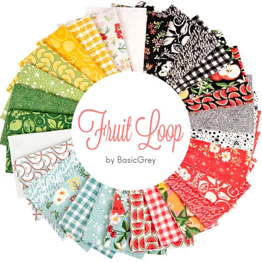 Fruit Loop fabric collection by BasicGrey for Moda
