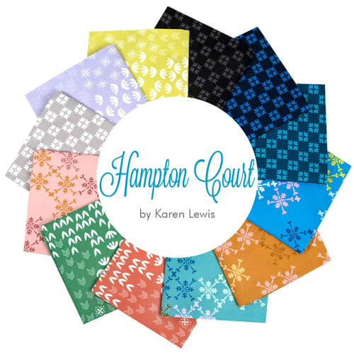 Hampton Court fabric collection by Karen Lewis for FIGO Fabrics