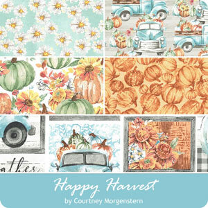 Happy Harvest fabric collection by Courtney Morgenstern for 3 Wishes Fabric