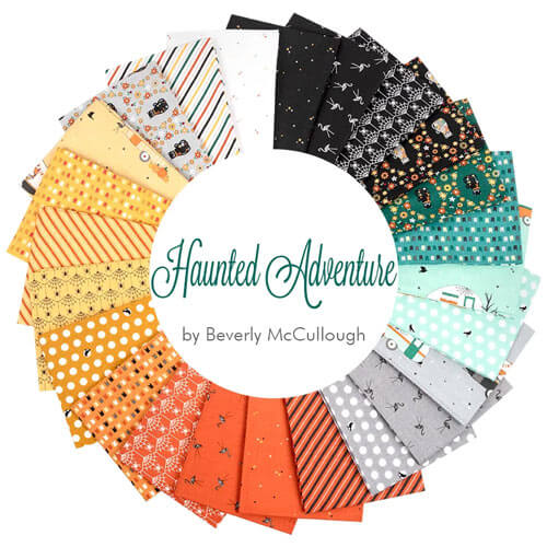 Haunted Adventure fabric collection by Beverly McCullough for Riley Blake