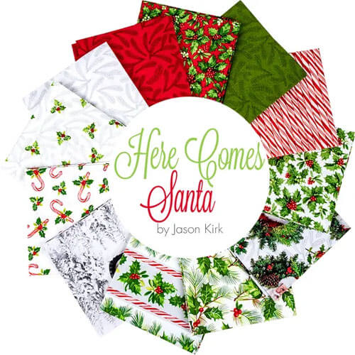 Here Comes Santa by Jason Kirk for Northcott Fabrics