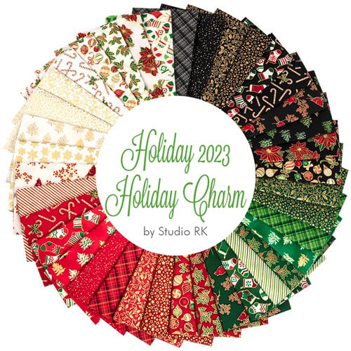 2023 Holiday Charms fabric collection by Studio RK for Robert Kaufman