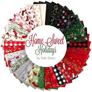 Home Sweet Holidays fabric line by Deb Strain for Moda Fabrics