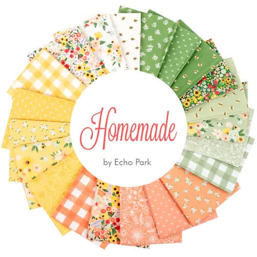 Homemade fabric collection by Echo Park for Riley Blake