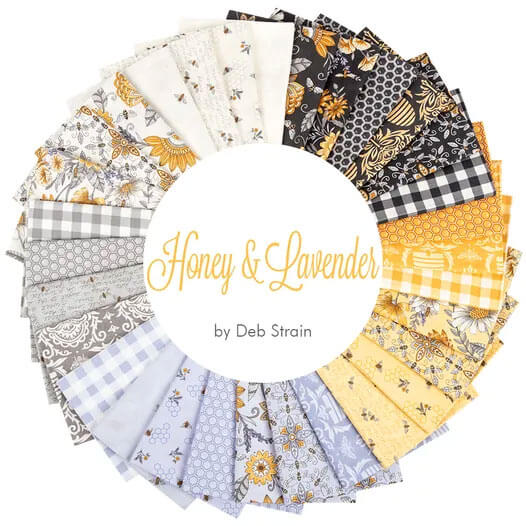 Honey & Lavender fabric collection by Deb Strain for Moda