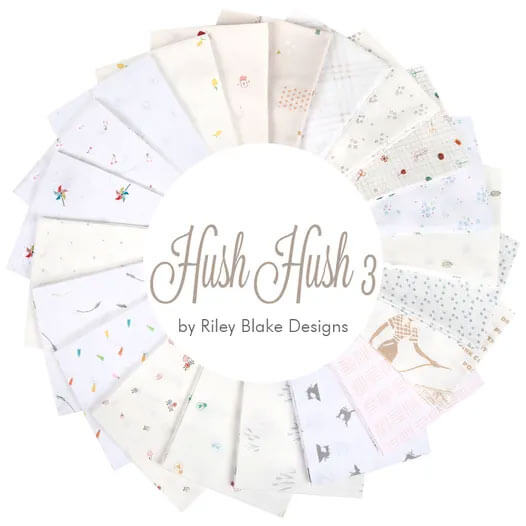 Hush Hush 3 fabric collection by Various Designers for Riley Blake
