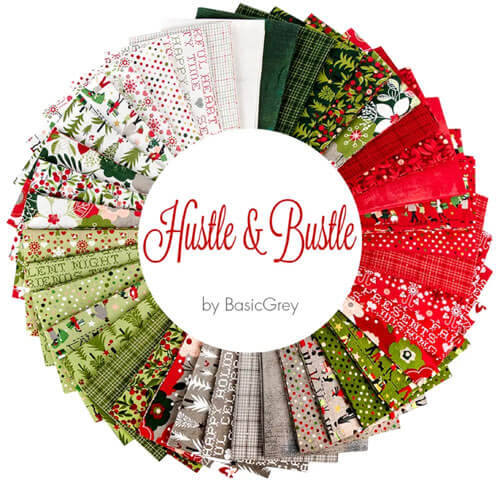 Hustle and Bustle fabric line by BasicGrey for Moda Fabrics
