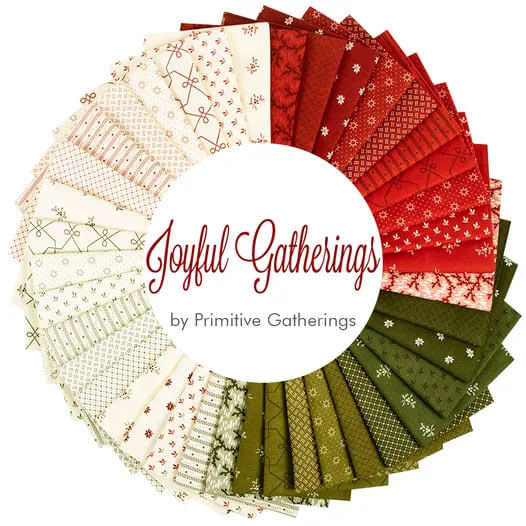 Joyful Gatherings fabric collection by Primitive Gatherings for Moda