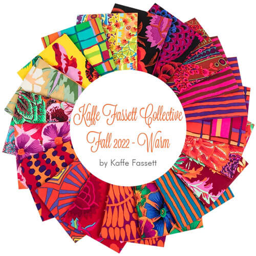 Kaffe Fassett Collective - Fall 2022 Warm fabric collection for Free Spirit