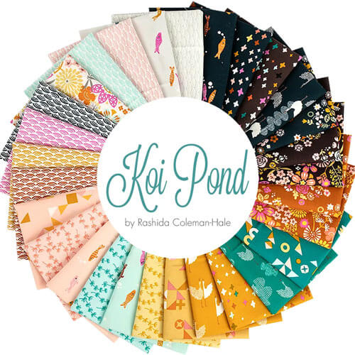 Koi Pond fabric collection by Rashida Coleman-Hale for Ruby Star Society