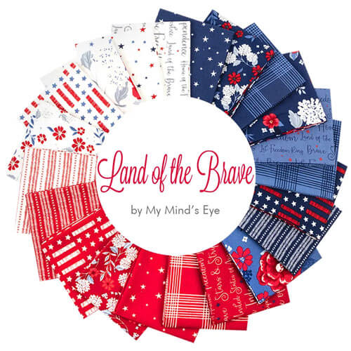 Land of the Brave fabric collection by My Mind's Eye for Riley Blake