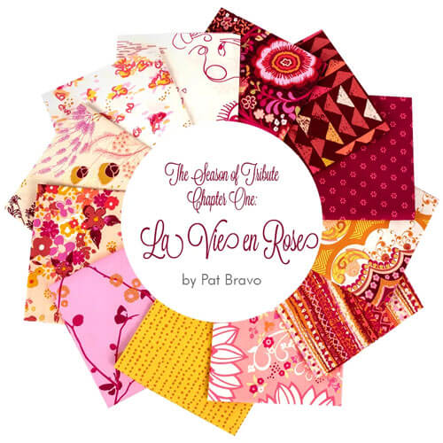 La Vie en Rose fabric collection by Pat Bravo for Art Gallery Fabrics