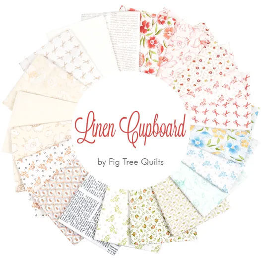 Linen Cupboard fabric collection by Fig Tree Quilts for Moda