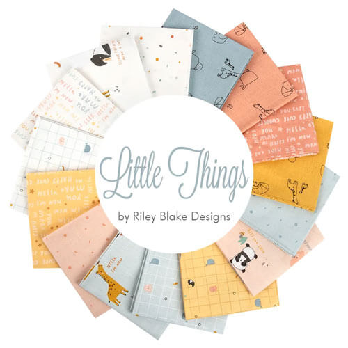 Little Things fabric collection by RBD Designers for Riley Blake