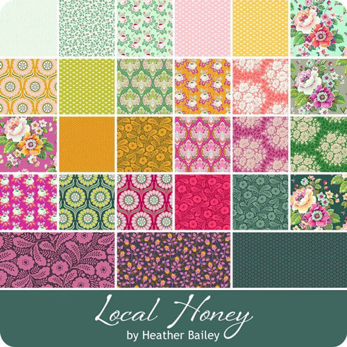 Local Honey fabric collection by Heather Bailey for FIGO Fabrics