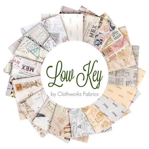 Low Key fabric collection by Clothworks Fabrics