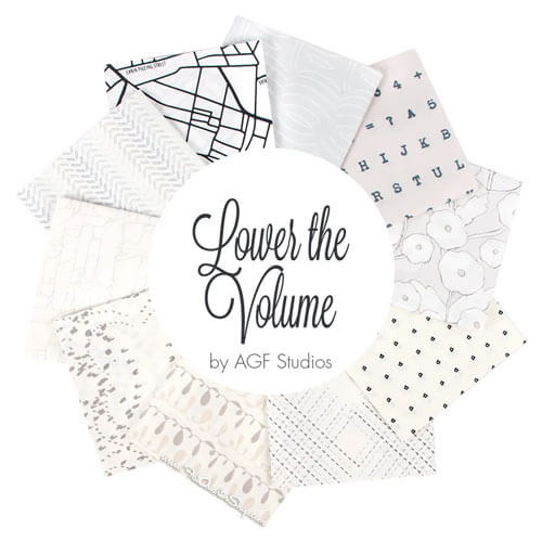 Lower the Volume fabric collection by AGF Studio for Art Gallery Fabrics