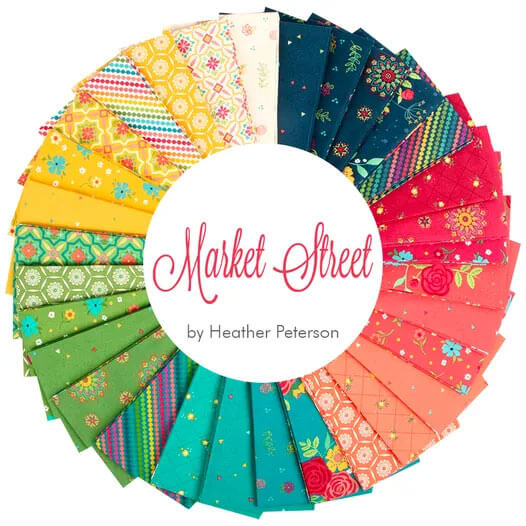 Market Street fabric collection by Heather Peterson for Riley Blake