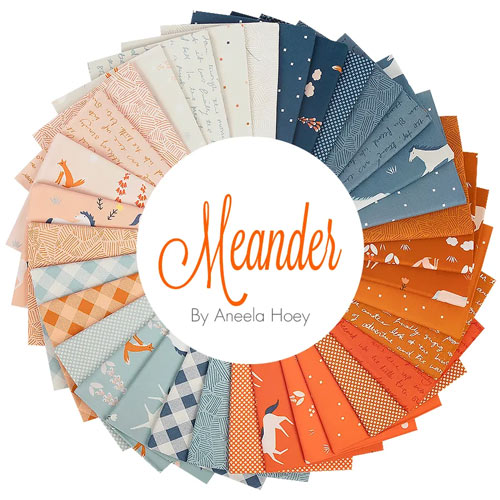 Meander fabric collection by Aneela Hooey  for Moda