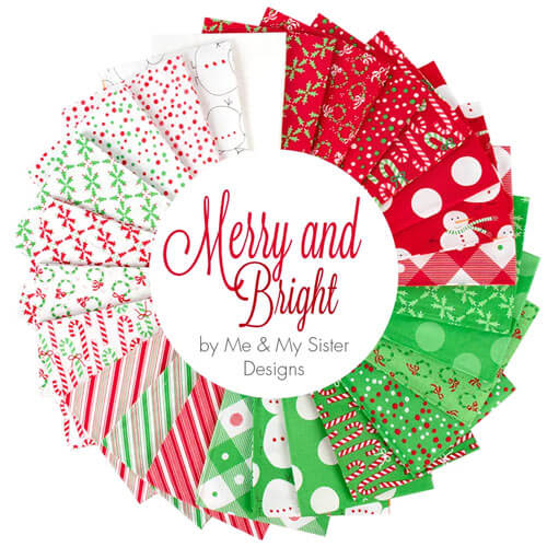 Merry and Bright fabric line by Me & My Sister Designs for Moda Fabrics