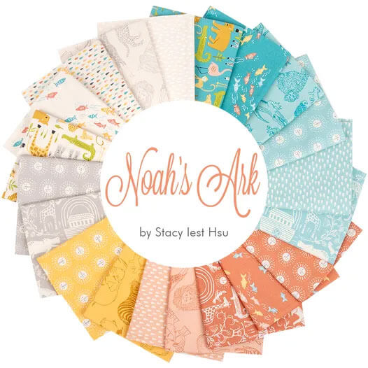 Noah's Ark fabric collection by Stacey Iest Hsu for Moda