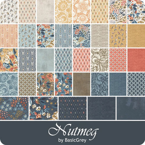 Nutmeg fabric collection by BasicGrey for Moda