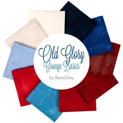 Old Glory Grunge by BasicGrey for Moda
