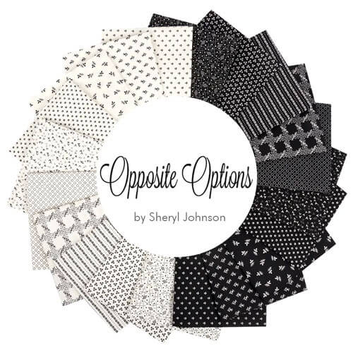 Opposite Options fabric collection by Sheryl Johnson for Marcus Fabrics
