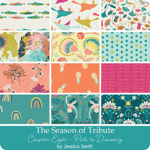 Path to Discovery fabric collection by Jessica Swift for Art Gallery Fabrics