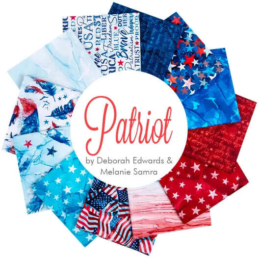 Patriot fabric collection by Deborah Edwards & Melanie Samra for Northcott