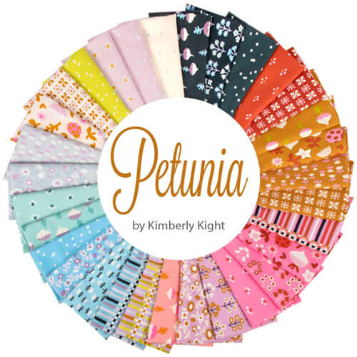 Petunia fabric collection by Kimberly Kight for Ruby Star Society