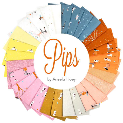 Pips fabric collection by Aneela Hoey for Moda