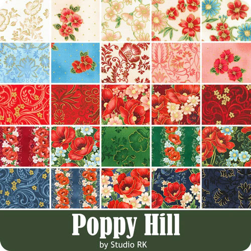 Poppy Hill fabric collection by Studio RK for Robert Kaufman