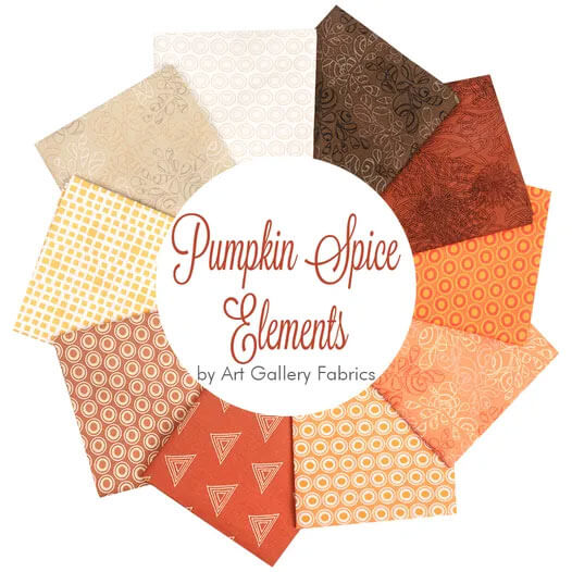 Pumpkin Spice Elements fabric collection by AGF Studio for Art Gallery Fabrics