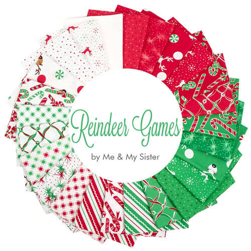 Reindeer Games fabric collection by Me and My Sister Designs for Moda