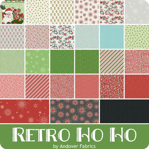 Retro Ho Ho fabric collection by Andover Fabrics