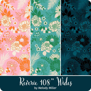 Reverie 108" Wide Yardage fabric collection by Melody Miller for Ruby Star Society