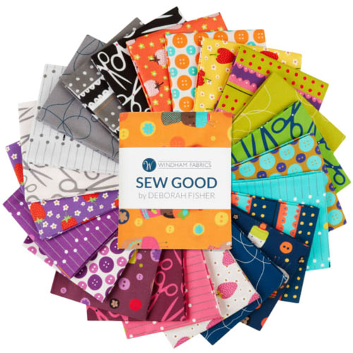 Sew Good fabric collection by Deborah Fisher for Windham