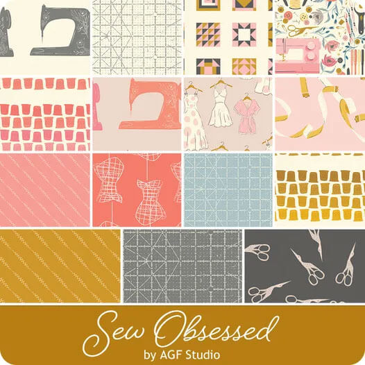 Sew Obsessed fabric collection by AGF Studio for Art Gallery Fabrics