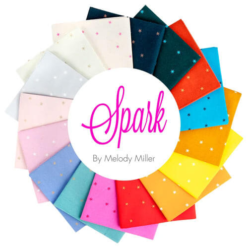 Spark fabric collection by Melody Miller for Ruby Star Society
