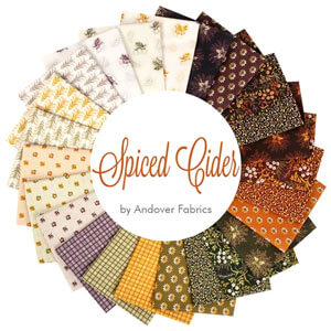 Spiced Cider fabric collection by Andover