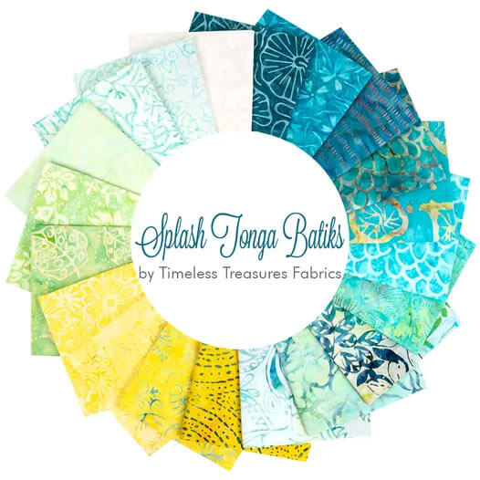 Splash Tonga Batiks by Timeless Treasures