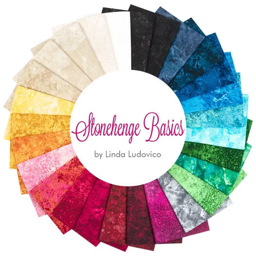 Stonehenge Basics fabric collection by Linda Ludovico for Northcott