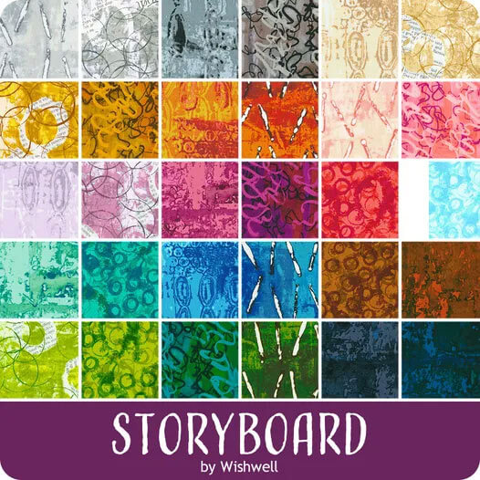 Storyboard fabric collection by Wishwell for Robert Kaufman