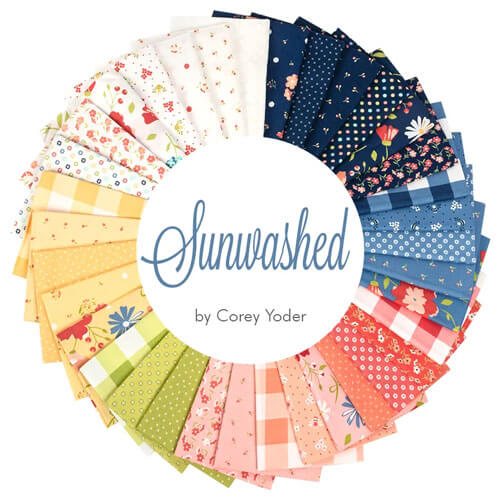 Sunwashed fabric collection by Corey Yoder for Coriander Quilts for Moda